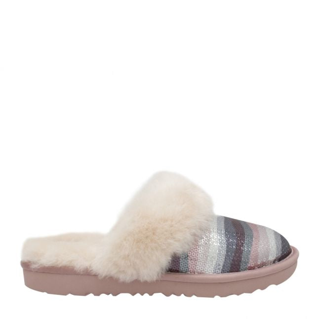 Kids Crystal Rainbow Cozy II Rainbow Slippers (12-5)