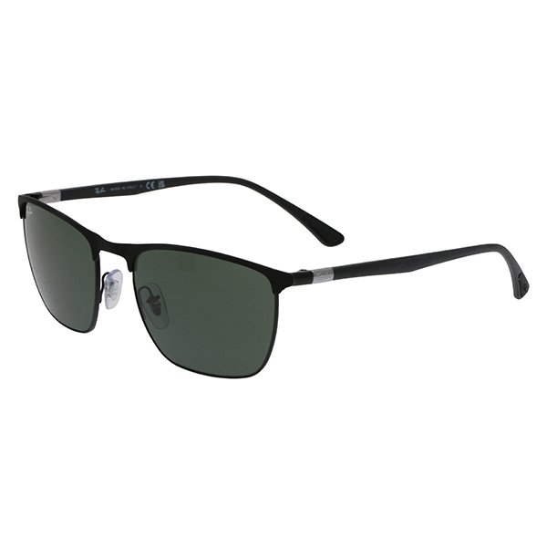 Mens Matte Black/Black RB3686 Sunglasses