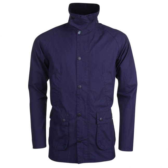 Heritage Mens Navy Washed Bedale Jacket