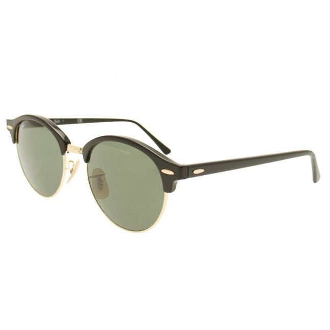 Mens Black & Green RB4246 Clubround Sunglasses