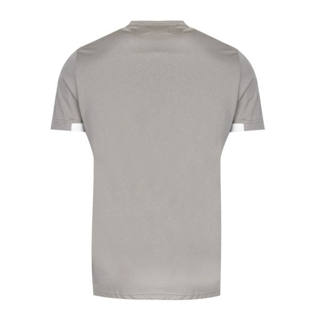 Mens Khaki Chest Panel S/s T Shirt