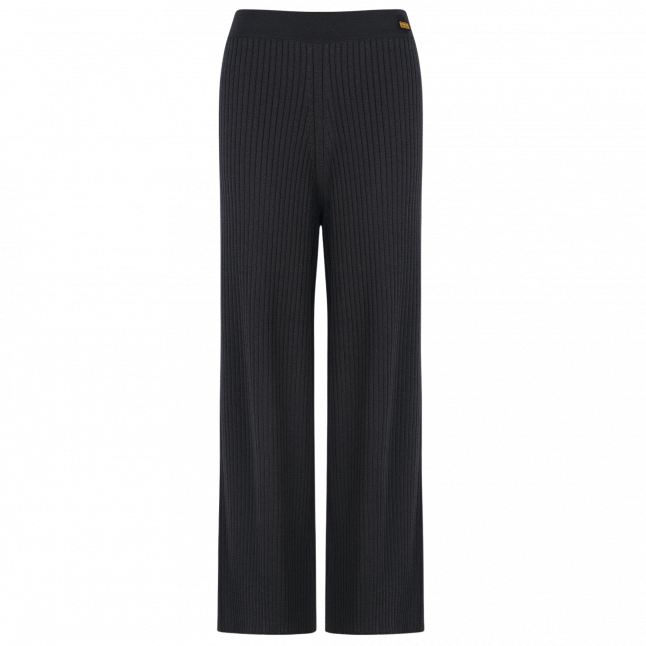 Womens Summer Black Anderson Co-ord Knit Trouser