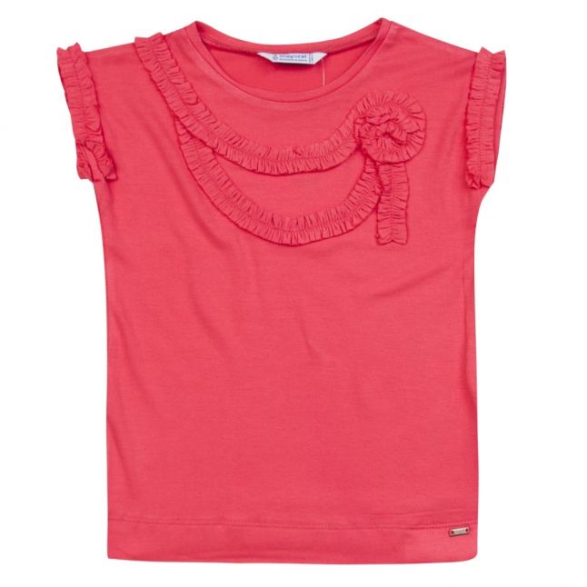 Girls Petunia Frill S/s T Shirt