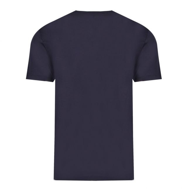 Mens Navy Small Logo S/s T Shirt