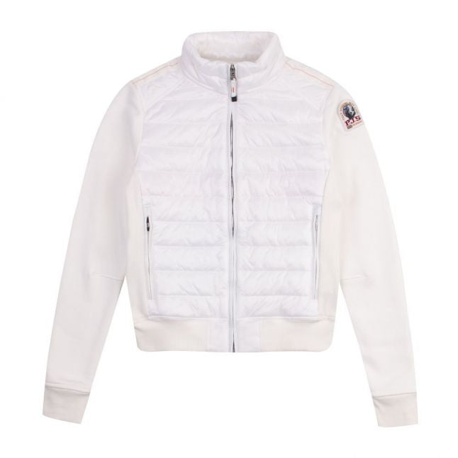 Girls Off White Rosy Hybrid Sweat Jacket