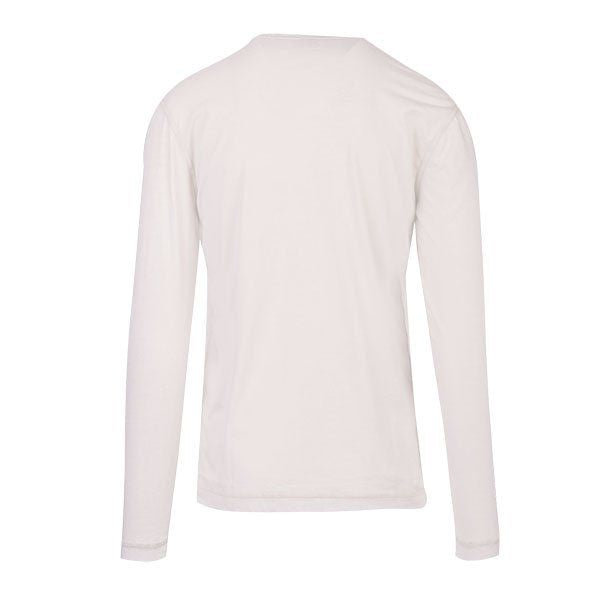 Mens Light Beige Tokkslong L/s Tee T Shirt