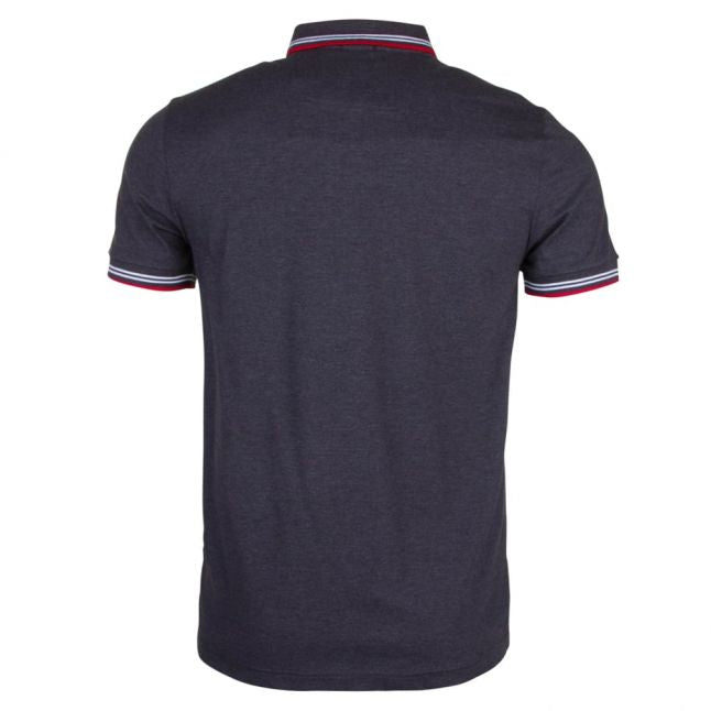 Athleisure Mens Charcoal Paul Slim S/s Polo shirt