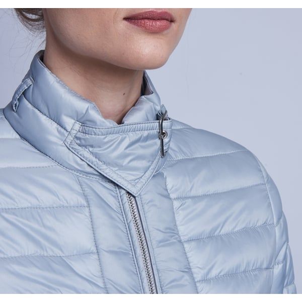 Womens Ice White Firth Quilted Jacket