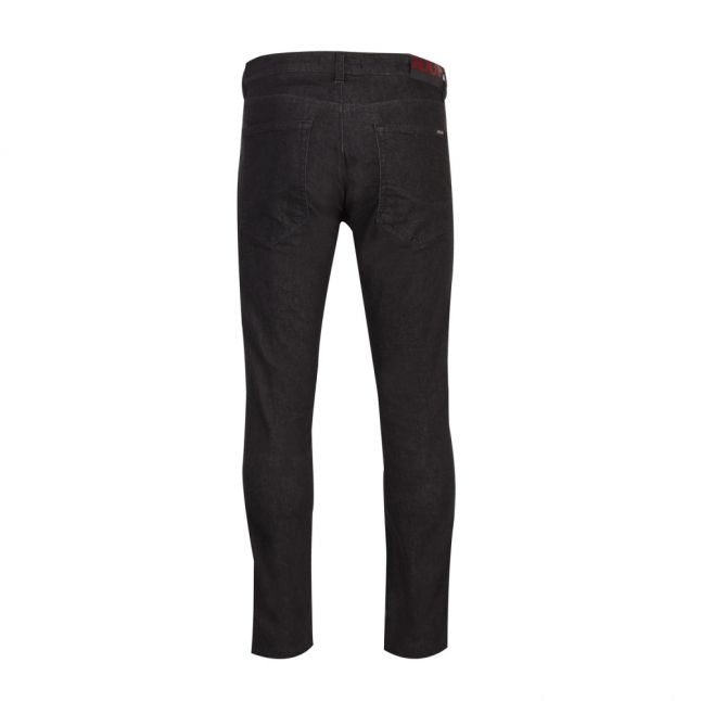 Mens Black 734 Skinny Fit Jeans