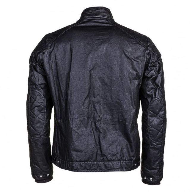 Mens Black Oil Waxed Jacket