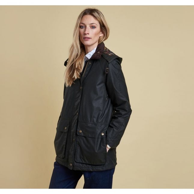 Heritage Womens Sage Gamefair Waxed Jacket