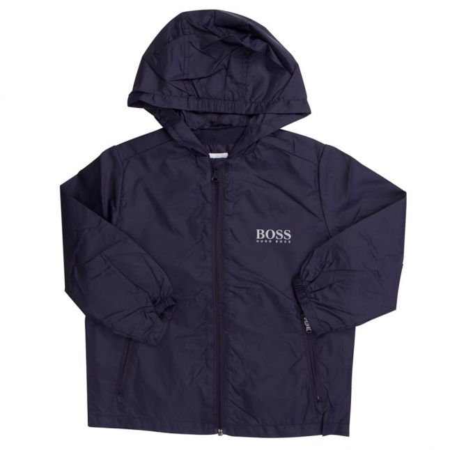 Boss Boys Navy Windbreaker Coat