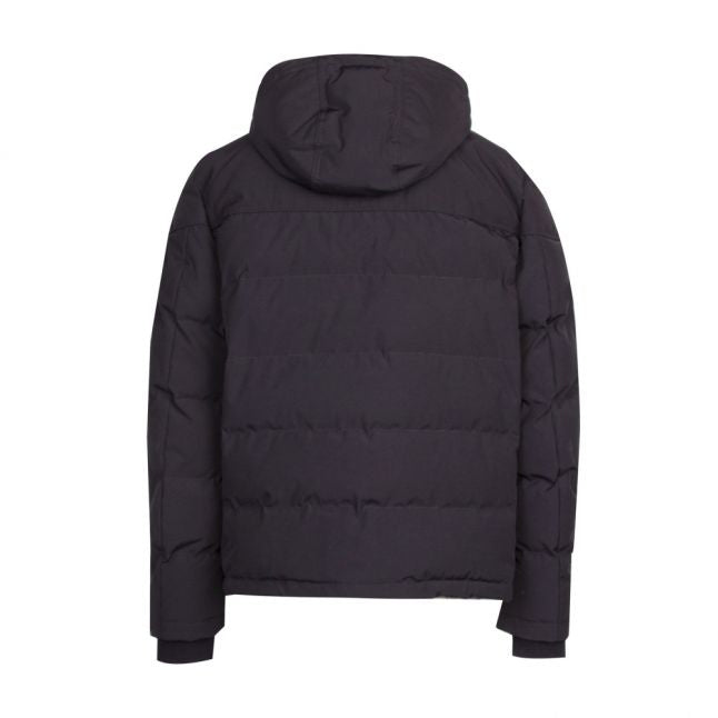 Mens Dark Navy Ridge Padded Hooded Jacket