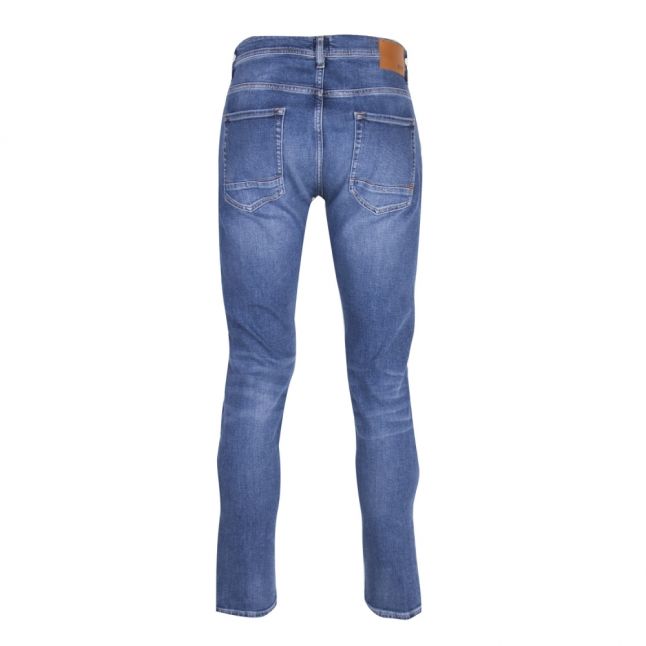 Casual Mens Medium Blue Taber Tapered Jeans