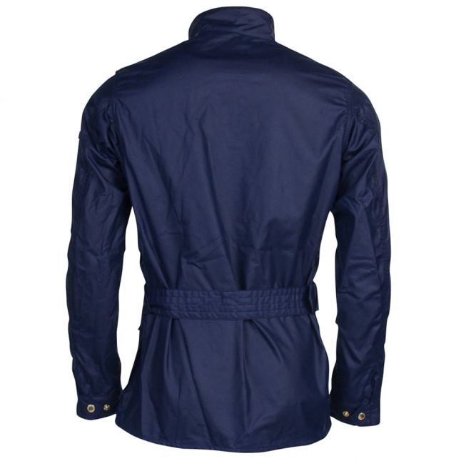 Mens Indigo Gauging Waxed Jacket