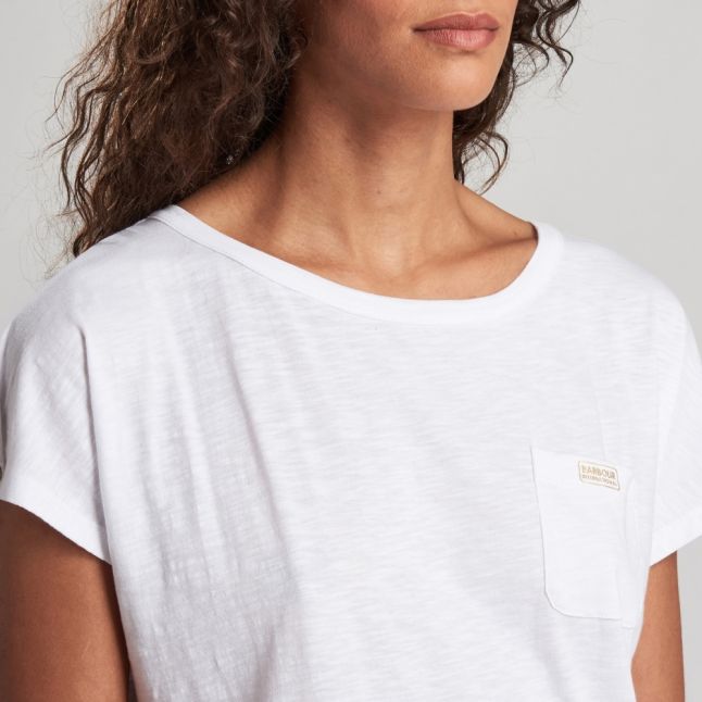 Womens White Apex S/s T Shirt