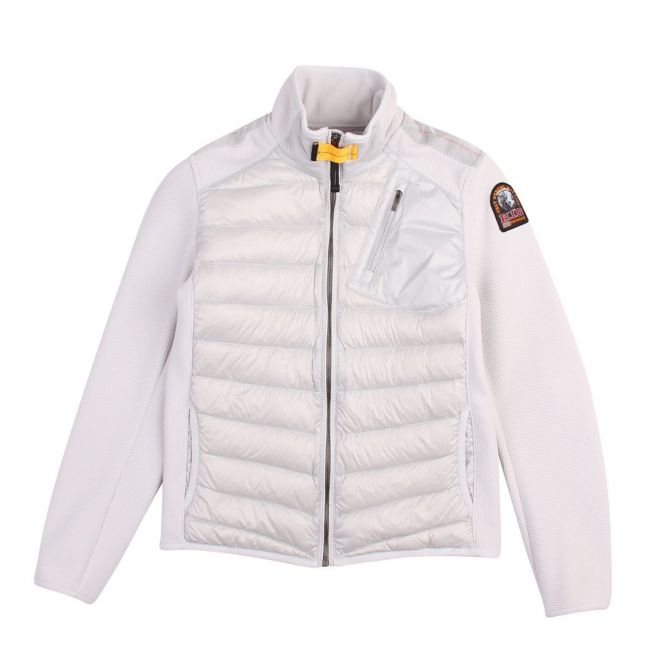 Boys Mist White Jayden Hybrid Jacket