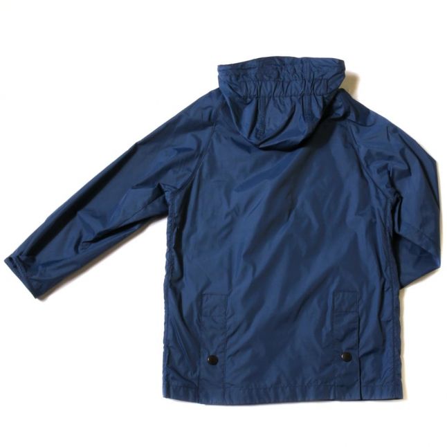 Boys Indigo Hooded Bedale Jacket