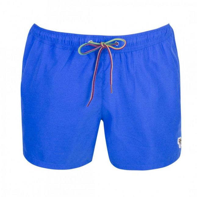 Mens Cobalt Blue Zebra Swim Shorts