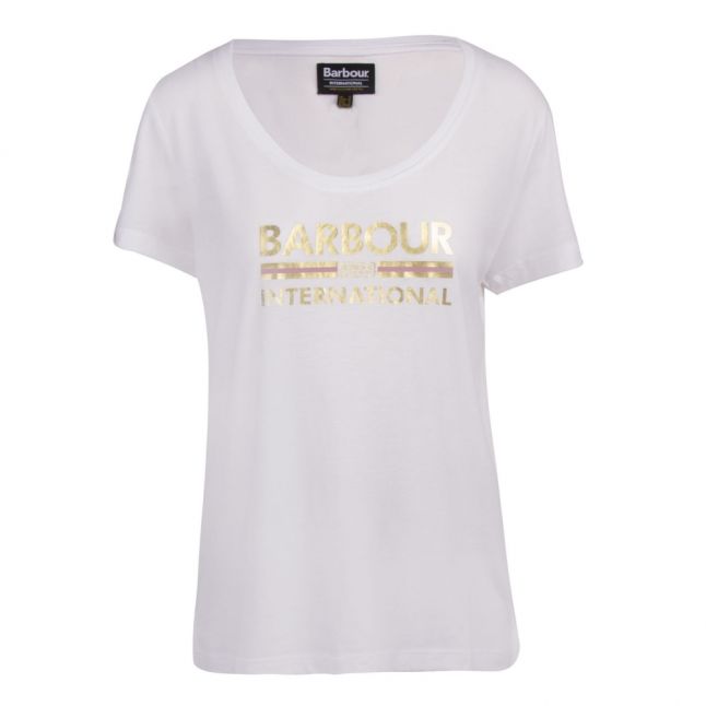 Womens White Hurricane S/s T Shirt