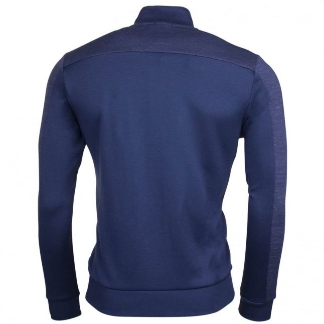 Athleisure Mens Navy Skaz Zip Sweat Top