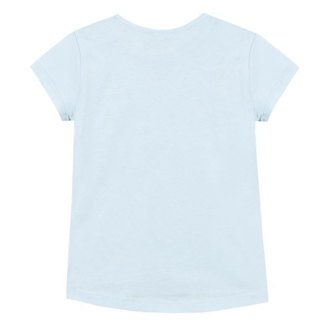 Toddler Light Blue Logo S/s T Shirt