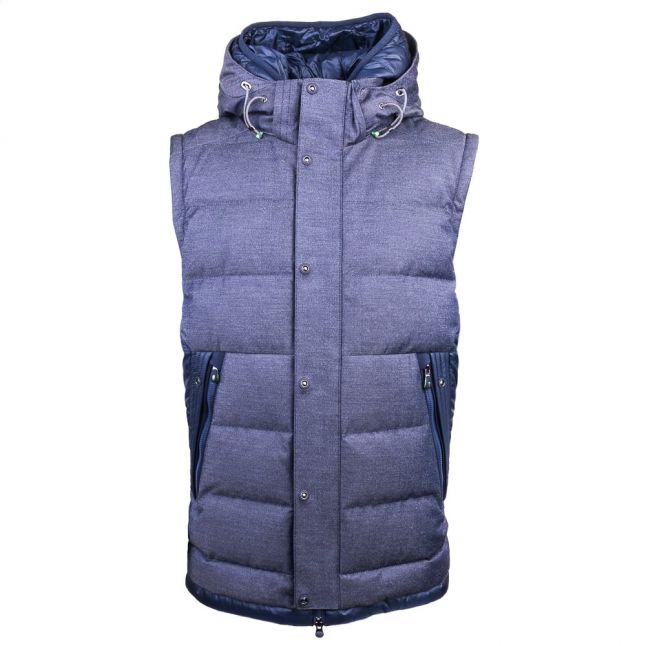 Boss Green Mens Navy Jiandro Puffer Jacket