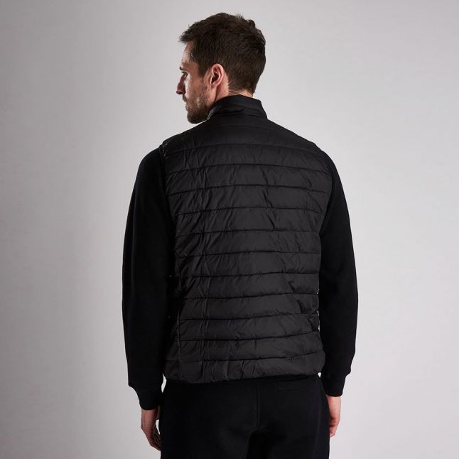 Mens Black Impeller Quilted Gilet