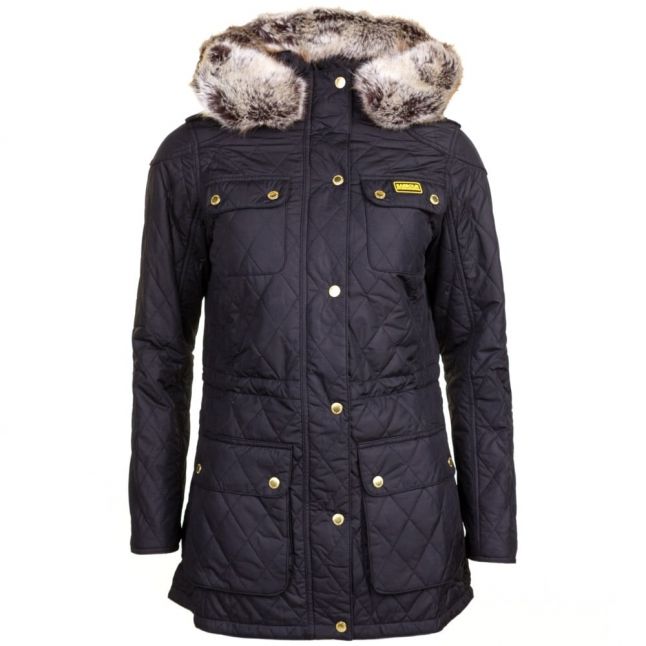 Womens Black Enduro Quilted Jacket