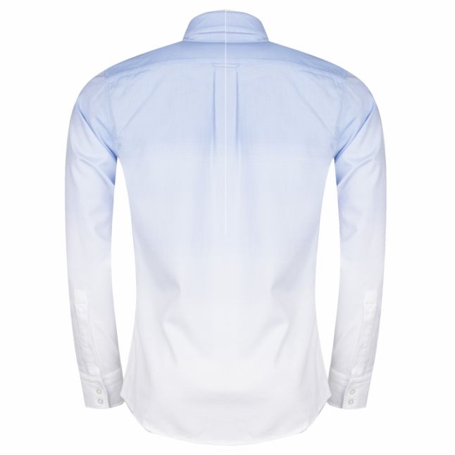 Casual Mens Light Blue Mabsoot L/s Shirt