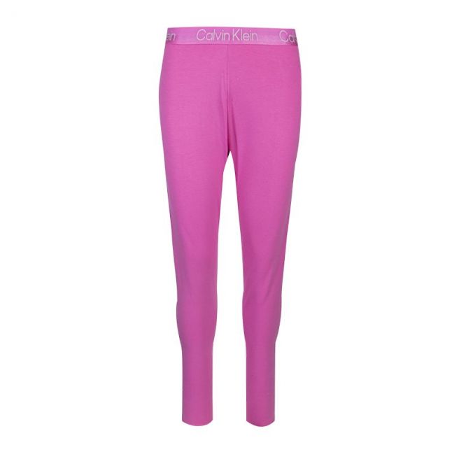 Womens Hollywood Pink Lounge Logo Band Leggings