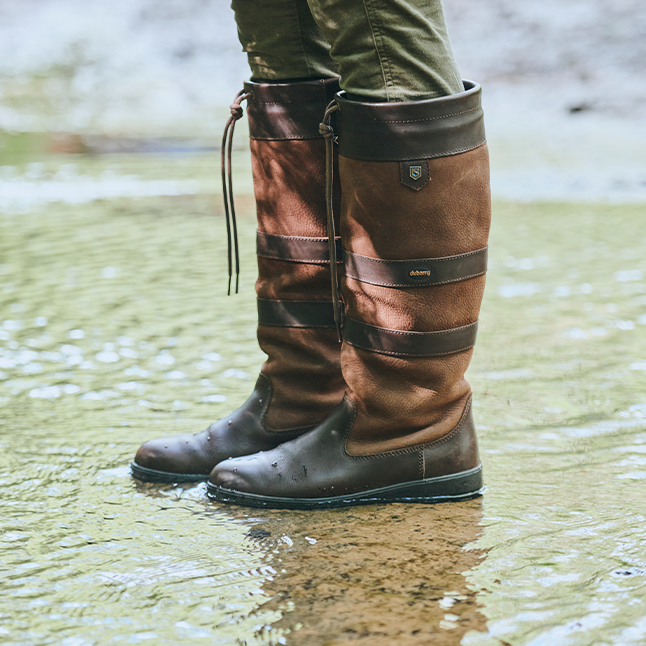 Womens Walnut Galway Boots