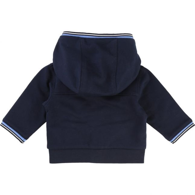 Baby Navy Hooded Zip Tracksuit