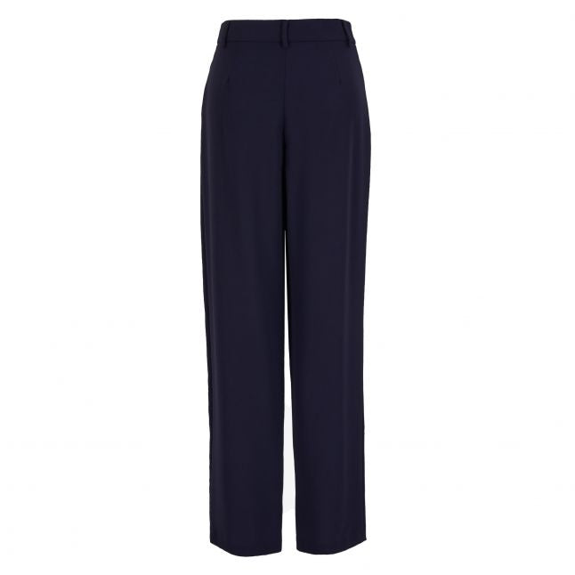 Womens Navy Tailored Trousers