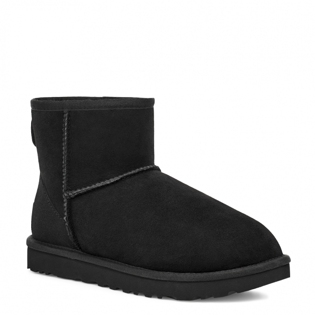 Womens Black Classic Mini II Boots