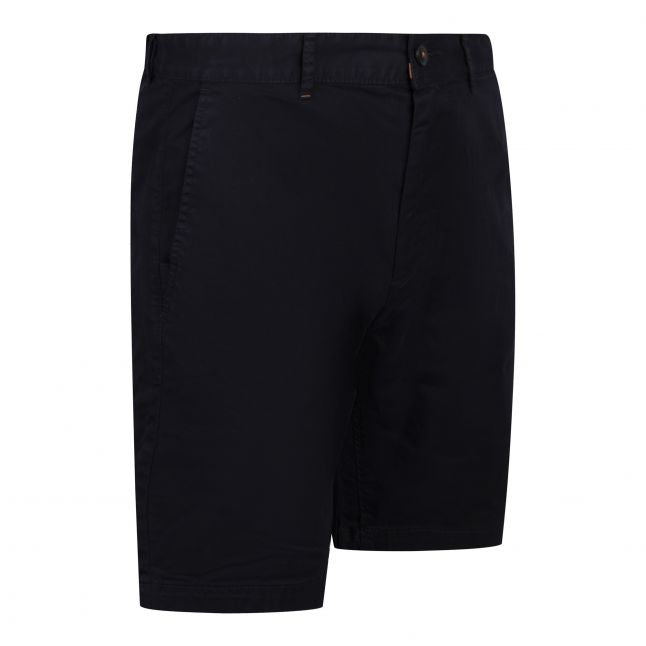 Mens Dark Blue Chino-slim-Shorts