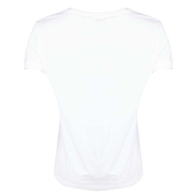 Casual Womens White Timek Logo S/s T Shirt