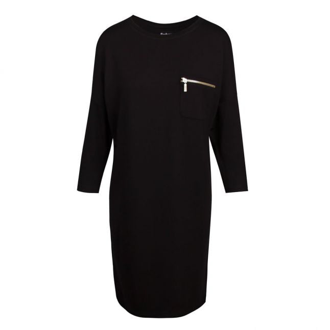 Womens Black Circuit Dress