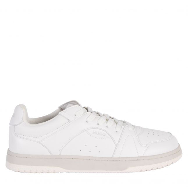 Mens White Hadrian_Tenn Trainers