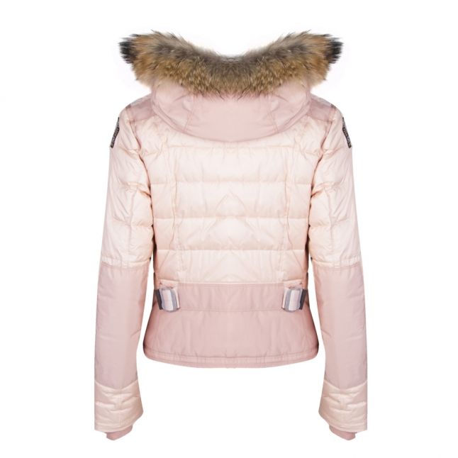 Womens Powder Pink Skimaster Hooded Jacket