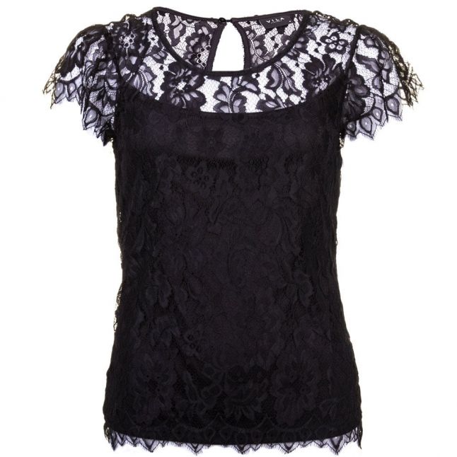 Womens Black Vifermira Top