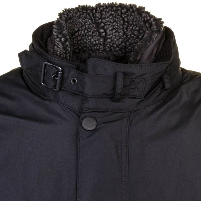 Mens Black Capacitor Waterproof Jacket