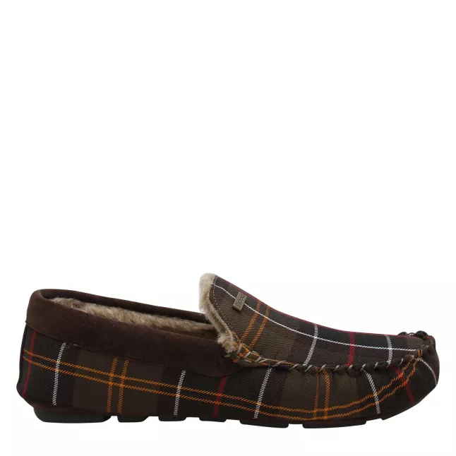 Mens Classic Tartan Monty Tartan Slippers