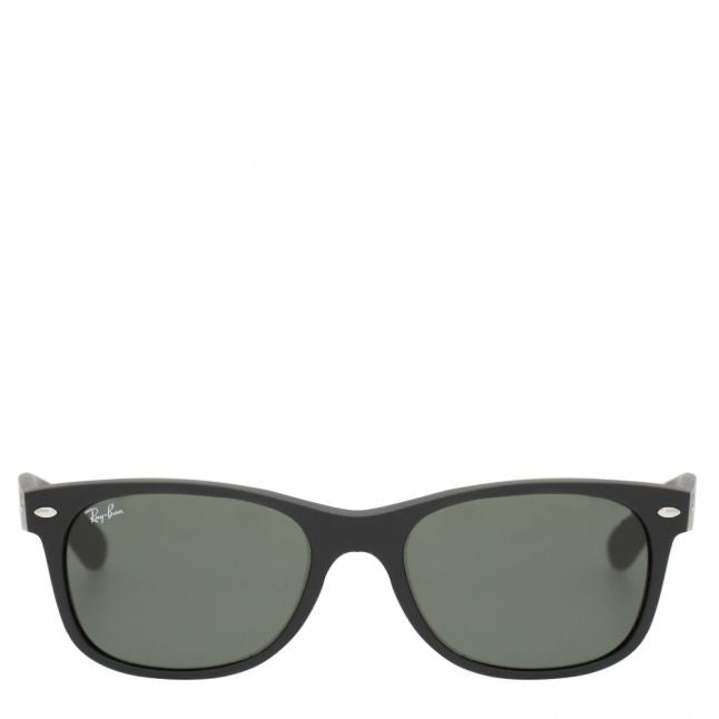 Unisex Black Rubber RB2132 New Wayfarer Sunglasses