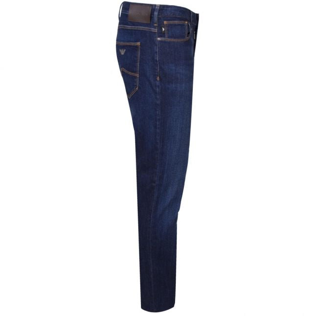 Mens Dark Blue J06 Slim Fit Jeans