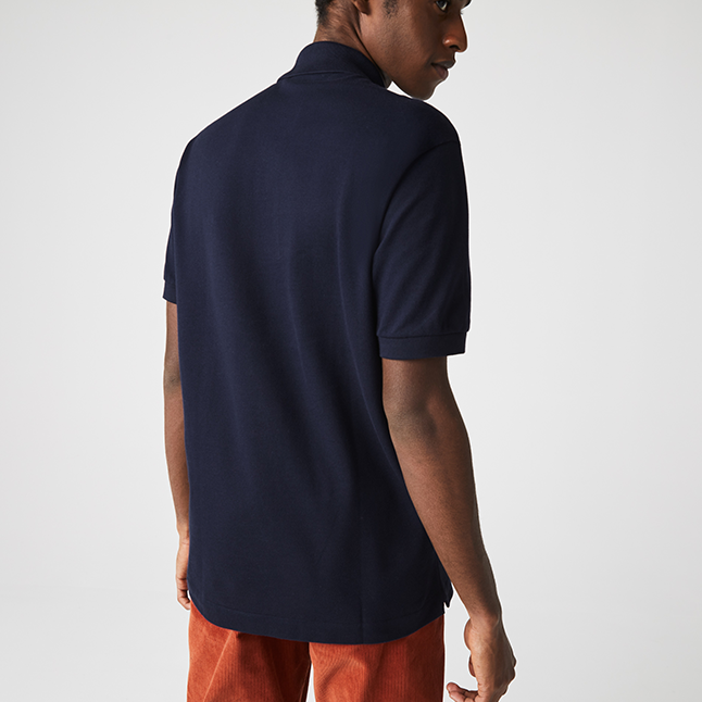 Mens Lacoste Navy Classic L.12.12 S/s Polo Shirt