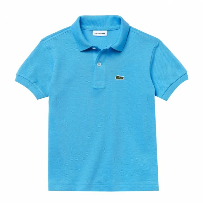 Boys Light Blue Classic Pique S/s Polo Shirt