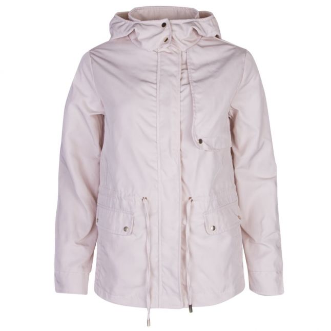 Womens Peach Blush Visunny Short Parka