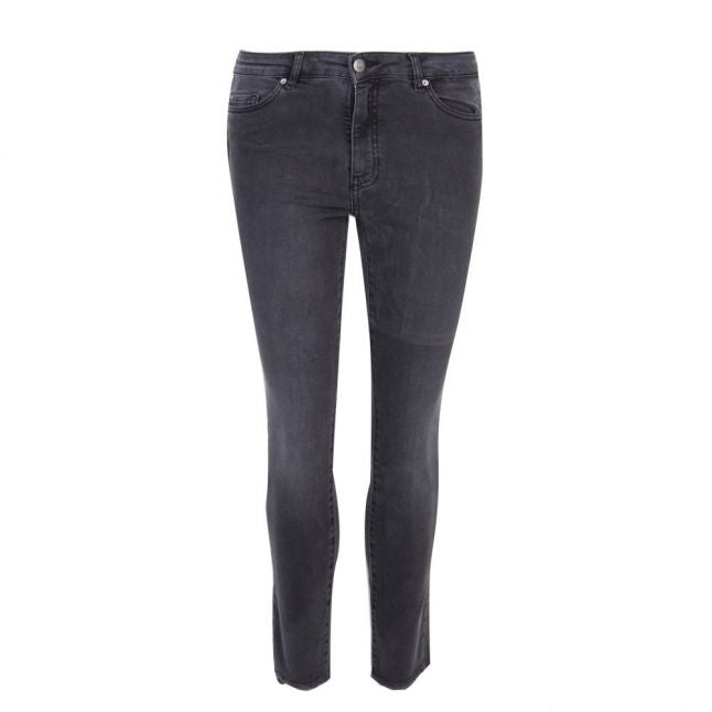 Casual Womens Dark Grey J11 Skinny Step Hem Jeans