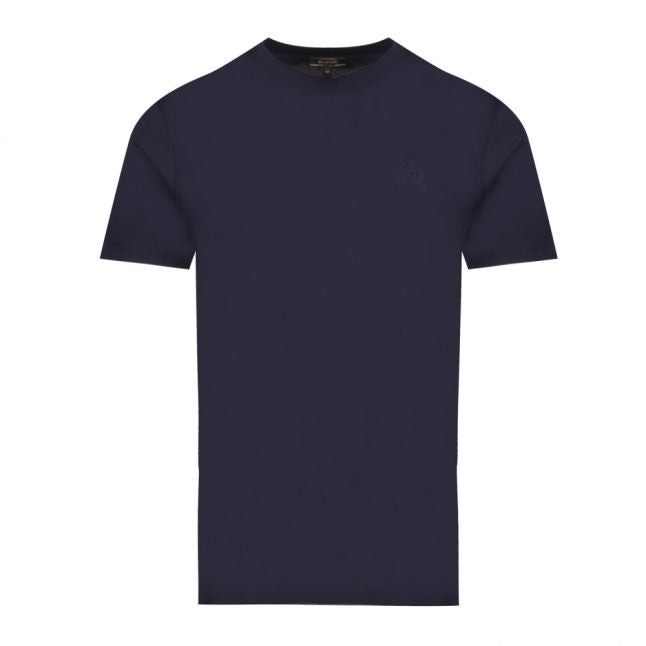 Mens Navy Small Logo S/s T Shirt